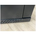 OUTLET Szafa wisząca RACK 19" 12U 450mm drzwi szklane czarna NEKU TS BOX