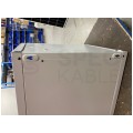 OUTLET Szafa wisząca RACK 19" 12U 500mm drzwi szklane szara NEKU TS BOX