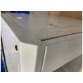 OUTLET Szafa wisząca RACK 19" 12U 500mm drzwi szklane szara NEKU TS BOX