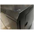 OUTLET Szafa wisząca RACK 19" 12U 600mm drzwi szklane czarna NEKU TS BOX