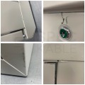 OUTLET Szafa wisząca RACK 19" 12U 600mm drzwi szklane szara TOTEN