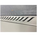 OUTLET Szafa wisząca RACK 19" 12U 600mm drzwi szklane szara TOTEN