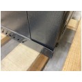 OUTLET Szafa wisząca RACK 19" 18U 450mm drzwi szklane czarna NEKU TS BOX