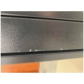 OUTLET Szafa wisząca RACK 19" 18U 450mm drzwi szklane czarna NEKU TS BOX