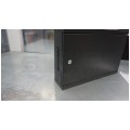 OUTLET Szafa wisząca RACK 19" 2U typu skrzynka uniwersalna TPR 120mm czarna CATV NEKU