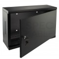OUTLET Szafa wisząca RACK 19" 3U 180mm czarna TPR CATV NEKU