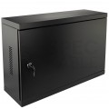 OUTLET Szafa wisząca RACK 19" 3U 180mm czarna TPR CATV NEKU