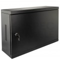 OUTLET Szafa wisząca RACK 19" 3U 180mm czarna TPR CATV NEKU