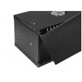 OUTLET Szafa wisząca RACK 19" 4U 350mm drzwi pełne czarna PRO