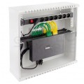 OUTLET Szafa wisząca RACK 19" 4U+3U typu skrzynka uniwersalna TPR 180mm czarna CATV