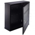OUTLET Szafa wisząca RACK 19" 4U+3U typu skrzynka uniwersalna TPR 180mm czarna CATV