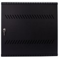 OUTLET Szafa wisząca RACK 19" 4U+3U typu skrzynka uniwersalna TPR 180mm czarna CATV NEKU