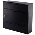 OUTLET Szafa wisząca RACK 19" 4U+3U typu skrzynka uniwersalna TPR 180mm czarna CATV NEKU