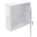 OUTLET Szafa wisząca RACK 19" 4U+3U typu skrzynka uniwersalna TPR 180mm szara CATV