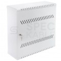 OUTLET Szafa wisząca RACK 19" 4U+3U typu skrzynka uniwersalna TPR 180mm szara CATV