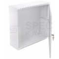 OUTLET Szafa wisząca RACK 19" 4U+3U typu skrzynka uniwersalna TPR 180mm szara CATV NEKU