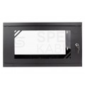 OUTLET Szafa wisząca RACK 19" 6U 350mm czarna NEKU ECO BOX