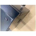 OUTLET Szafa wisząca RACK 19" 6U 450mm drzwi szklane czarna NEKU TS BOX