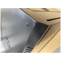 OUTLET Szafa wisząca RACK 19" 6U 450mm drzwi szklane czarna NEKU TS BOX