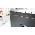 OUTLET Szafa wisząca RACK 19" 9U 450mm drzwi szklane czarna PRO