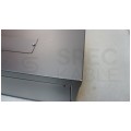 OUTLET Szafa wisząca RACK 19" 9U 600mm drzwi szklane czarna GTS zdejmowane boki Seria AD