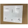OUTLET Szafka multimedialna lokalowa 340x400x75mm biała podtynkowa