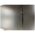 OUTLET Szafka natynkowa ORN-1 do montażu rozdzielacza hydraulicznego na 4 obwody grzewcze 385x121x580mm czarna