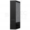 OUTLET Szafka natynkowa ORN-1 do montażu rozdzielacza hydraulicznego na 4 obwody grzewcze 385x121x580mm czarna