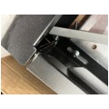 OUTLET Szafka natynkowa ORN-4 do montażu rozdzielacza hydraulicznego na 10 obwodów grzewczych 760x121x580mm czarna