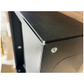 OUTLET Szafka natynkowa ORN-4 do montażu rozdzielacza hydraulicznego na 10 obwodów grzewczych 760x121x580mm czarna
