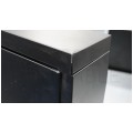 OUTLET Szafka natynkowa ORN-4 do montażu rozdzielacza hydraulicznego na 10 obwodów grzewczych 760x121x580mm czarna