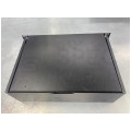 OUTLET Szuflada do szafy RACK 19" 2U 330mm czarna