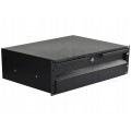 OUTLET Szuflada do szafy RACK 19" 3U 330mm czarna