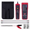 OUTLET Szukacz par przewodów z testerem kabli RJ45 + RJ12 / RJ11 Lokalizator kabli "Wire Tracker" UNI-T UT682