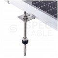 OUTLET Szyna montażowa aluminiowa profil 40x40mm 3100mm do paneli PV