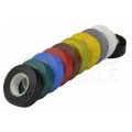 OUTLET Taśma izolacyjna PCV MIX kolor kpl=9szt. 19mm/19m