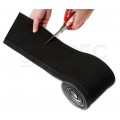 OUTLET Taśma rzepowa organizer do kabli szerokość 110mm NEKU czarny/biały 2m