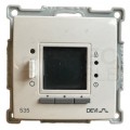 OUTLET Termostat pokojowy regulator temperatury z wyświetlaczem LCD do ogrzewania podłogowego IP31 biały DEVI