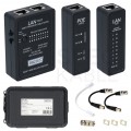 OUTLET Tester kabli sieciowych LAN RJ45 PoE + BNC z diodami LED DIGITUS