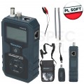 OUTLET Tester kabli sieciowych RJ45 + BNC PREMIUM z pomiarem PoE i długości przewodu FORSCHER FS8109