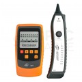 OUTLET Tester kabli sieciowych RJ45 RJ11 z diodami LED Szukacz par przewodów lokalizator "Wire Tracker" GM62 BENETECH