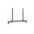 OUTLET Uchwyt wieszak na głośniki Soundbar 10kg do TV czarny MC-843