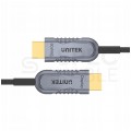 OUTLET UNITEK Kabel optyczny HDMI 2.1 8K Ultra High Speed 8K@60 4K@120 5m