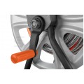 OUTLET Wózek na wąż ogrodowy z bębnem metalowym i prowadnicą (na 60m węża 1/2" ; 20m węża 3/4") NEO 15-792