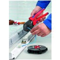 OUTLET Zaciskarka Praska do końcówek kablowych 0,25-10mm2 z magazynkiem + 5 wymiennych matryc MultiCrimp KNIPEX 97 33 02