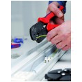 OUTLET Zaciskarka Praska do końcówek kablowych 0,25-10mm2 z magazynkiem + 5 wymiennych matryc MultiCrimp KNIPEX 97 33 02