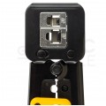 OUTLET Zaciskarka przelotowych wtyków modularnych RJ45 (8p8c) i telefonicznych RJ12 (6p6c) RJ11 (6p4c) NEKU