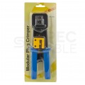 OUTLET Zaciskarka przelotowych wtyków modularnych RJ45 (8p8c) i telefonicznych RJ12 (6p6c) RJ11 (6p4c) NEKU