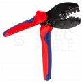 OUTLET Zaciskarka złączy konektorów solarnych MC4 do kabli 2,5-6,0mm2 czerwona LT002