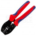 OUTLET Zaciskarka złączy konektorów solarnych MC4 do kabli 2,5-6,0mm2 czerwona LT002